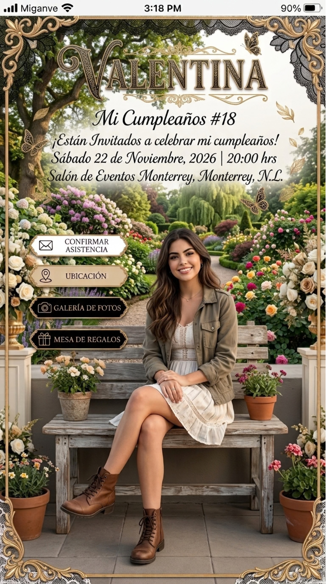Invitación Cumpleaños